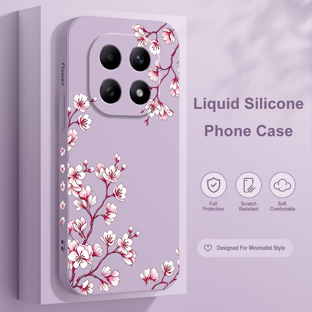 Xiaomi Redmi Note 14 - Coque de téléphone Sakura Bloom pour