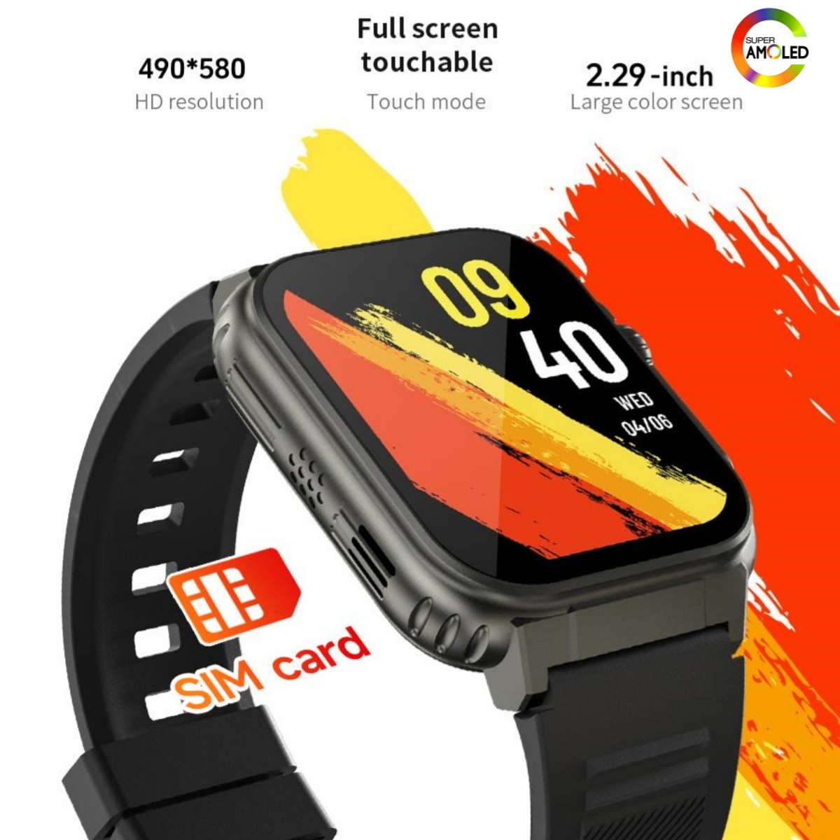 Montre connectée S12 Ultra MAX - Fall Detection Watch avis et prix